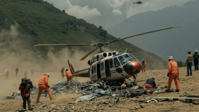 নেপালে ভয়াবহ হেলিকপ্টার দুর্ঘটনা